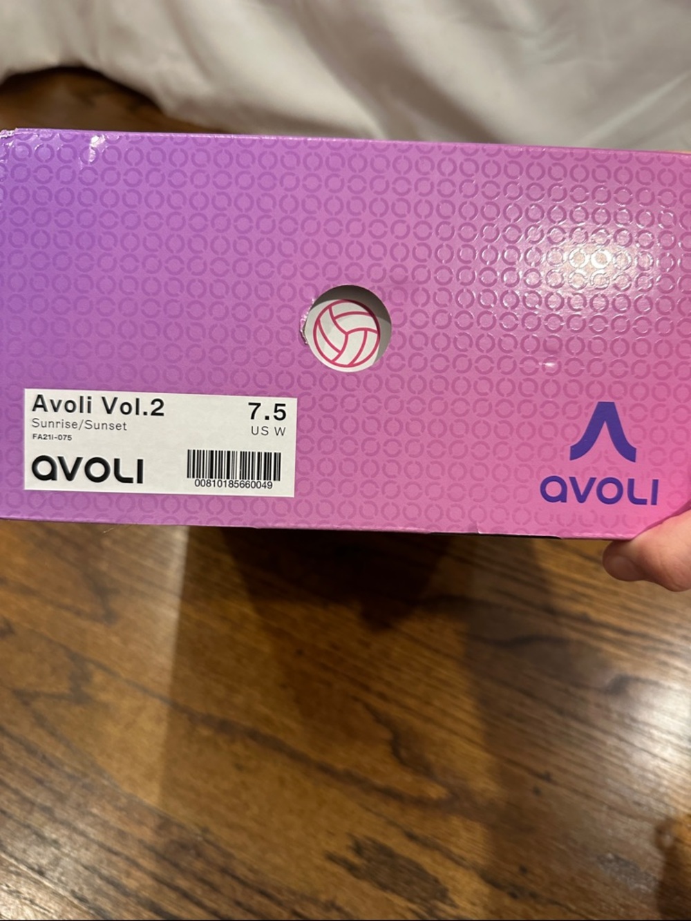 Avoli Mid Sunrise Sunset volleyball shoes women’s 7.5 - Picture 6 of 6